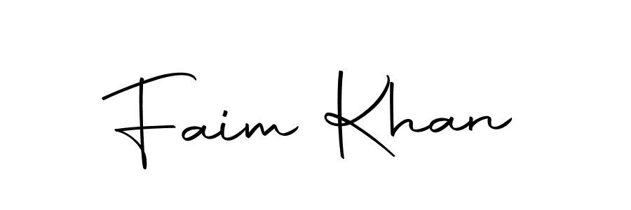 Similarly Autography-DOLnW is the best handwritten signature design. Signature creator online .You can use it as an online autograph creator for name Faim Khan. Faim Khan signature style 10 images and pictures png