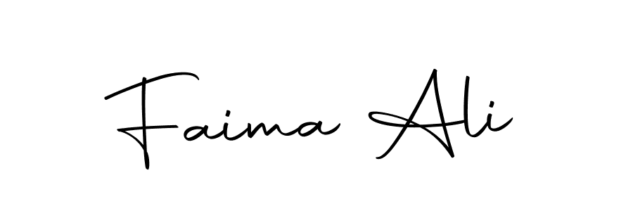You should practise on your own different ways (Autography-DOLnW) to write your name (Faima Ali) in signature. don't let someone else do it for you. Faima Ali signature style 10 images and pictures png