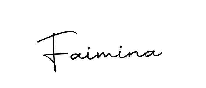 How to make Faimina signature? Autography-DOLnW is a professional autograph style. Create handwritten signature for Faimina name. Faimina signature style 10 images and pictures png