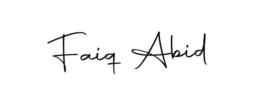 Use a signature maker to create a handwritten signature online. With this signature software, you can design (Autography-DOLnW) your own signature for name Faiq Abid. Faiq Abid signature style 10 images and pictures png