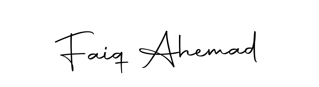 It looks lik you need a new signature style for name Faiq Ahemad. Design unique handwritten (Autography-DOLnW) signature with our free signature maker in just a few clicks. Faiq Ahemad signature style 10 images and pictures png