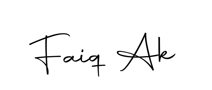 Make a beautiful signature design for name Faiq Ak. With this signature (Autography-DOLnW) style, you can create a handwritten signature for free. Faiq Ak signature style 10 images and pictures png