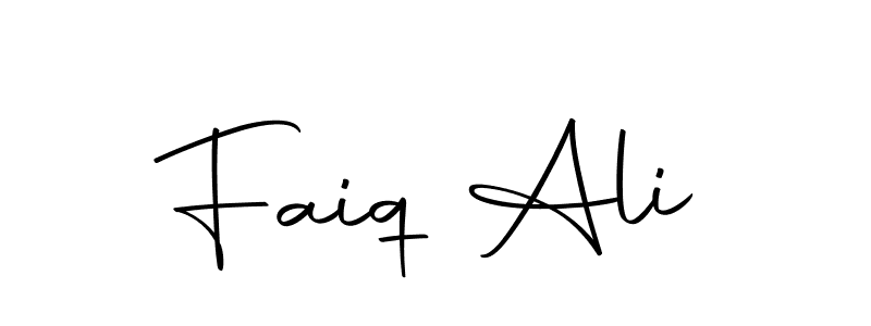 Create a beautiful signature design for name Faiq Ali. With this signature (Autography-DOLnW) fonts, you can make a handwritten signature for free. Faiq Ali signature style 10 images and pictures png