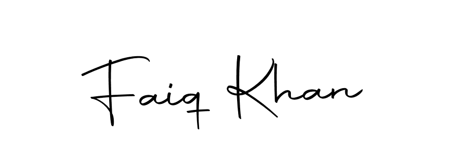 Use a signature maker to create a handwritten signature online. With this signature software, you can design (Autography-DOLnW) your own signature for name Faiq Khan. Faiq Khan signature style 10 images and pictures png