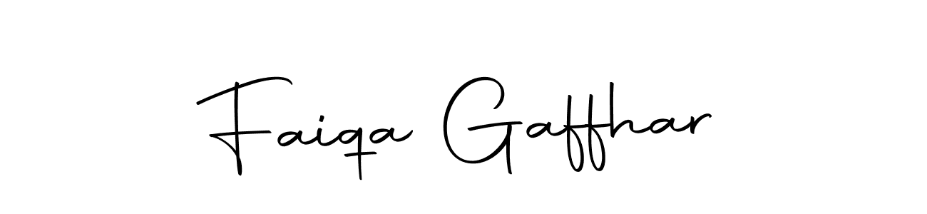 Make a beautiful signature design for name Faiqa Gaffhar. With this signature (Autography-DOLnW) style, you can create a handwritten signature for free. Faiqa Gaffhar signature style 10 images and pictures png