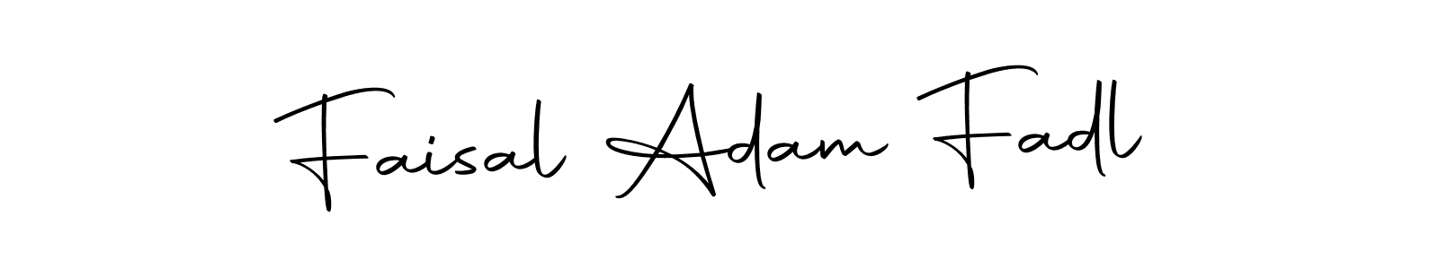 Create a beautiful signature design for name Faisal Adam Fadl. With this signature (Autography-DOLnW) fonts, you can make a handwritten signature for free. Faisal Adam Fadl signature style 10 images and pictures png
