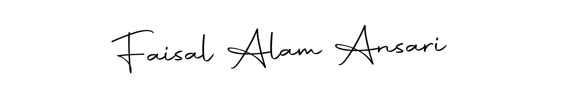Make a short Faisal Alam Ansari signature style. Manage your documents anywhere anytime using Autography-DOLnW. Create and add eSignatures, submit forms, share and send files easily. Faisal Alam Ansari signature style 10 images and pictures png