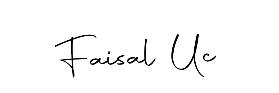 Make a beautiful signature design for name Faisal Uc. With this signature (Autography-DOLnW) style, you can create a handwritten signature for free. Faisal Uc signature style 10 images and pictures png
