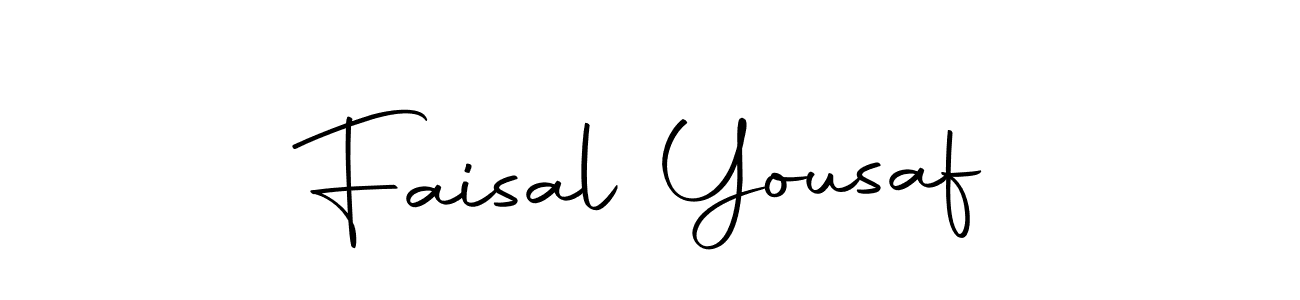 Design your own signature with our free online signature maker. With this signature software, you can create a handwritten (Autography-DOLnW) signature for name Faisal Yousaf. Faisal Yousaf signature style 10 images and pictures png