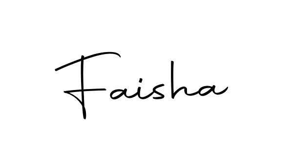 Also we have Faisha name is the best signature style. Create professional handwritten signature collection using Autography-DOLnW autograph style. Faisha signature style 10 images and pictures png