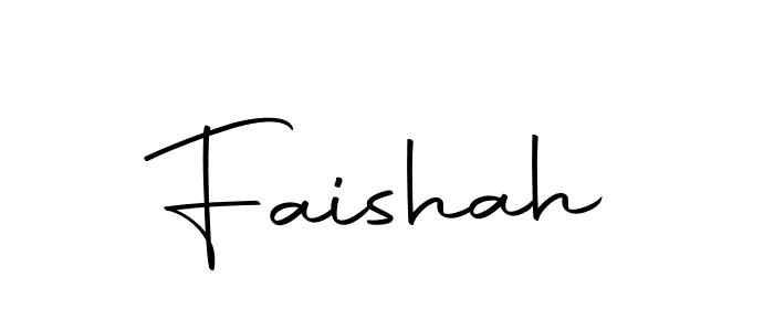 How to make Faishah name signature. Use Autography-DOLnW style for creating short signs online. This is the latest handwritten sign. Faishah signature style 10 images and pictures png