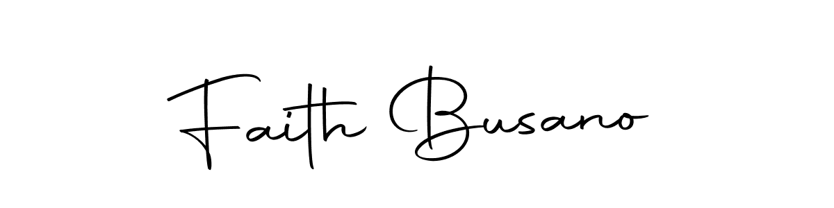 Design your own signature with our free online signature maker. With this signature software, you can create a handwritten (Autography-DOLnW) signature for name Faith Busano. Faith Busano signature style 10 images and pictures png