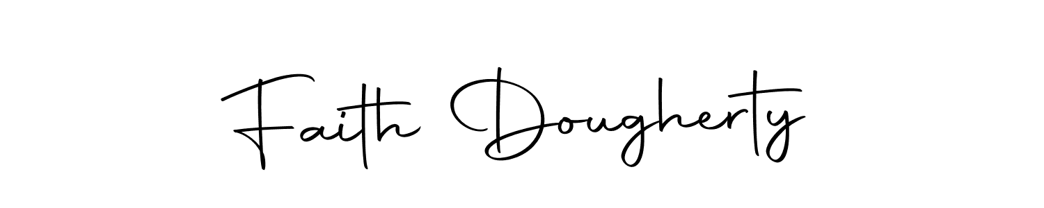 You can use this online signature creator to create a handwritten signature for the name Faith Dougherty. This is the best online autograph maker. Faith Dougherty signature style 10 images and pictures png