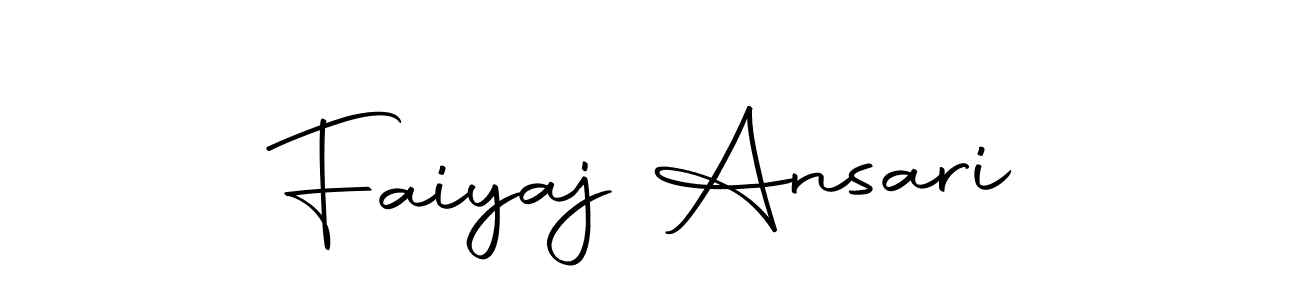 Also we have Faiyaj Ansari name is the best signature style. Create professional handwritten signature collection using Autography-DOLnW autograph style. Faiyaj Ansari signature style 10 images and pictures png