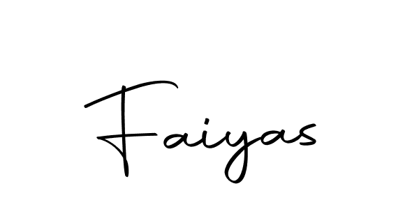 Faiyas stylish signature style. Best Handwritten Sign (Autography-DOLnW) for my name. Handwritten Signature Collection Ideas for my name Faiyas. Faiyas signature style 10 images and pictures png