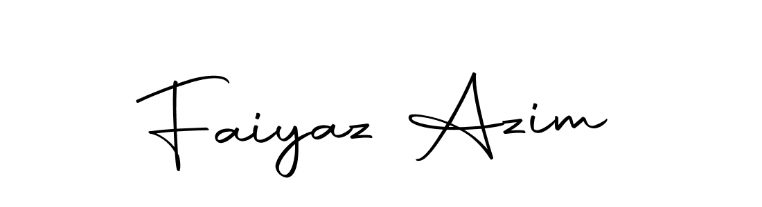 Make a beautiful signature design for name Faiyaz Azim. With this signature (Autography-DOLnW) style, you can create a handwritten signature for free. Faiyaz Azim signature style 10 images and pictures png