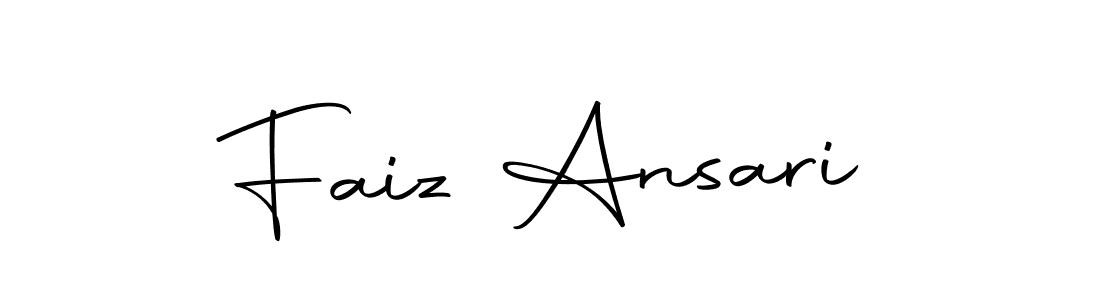 Make a short Faiz Ansari signature style. Manage your documents anywhere anytime using Autography-DOLnW. Create and add eSignatures, submit forms, share and send files easily. Faiz Ansari signature style 10 images and pictures png