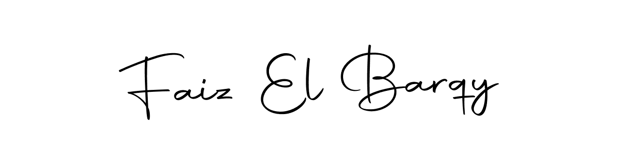 Also we have Faiz El Barqy name is the best signature style. Create professional handwritten signature collection using Autography-DOLnW autograph style. Faiz El Barqy signature style 10 images and pictures png