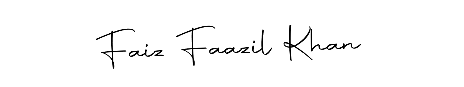 You can use this online signature creator to create a handwritten signature for the name Faiz Faazil Khan. This is the best online autograph maker. Faiz Faazil Khan signature style 10 images and pictures png