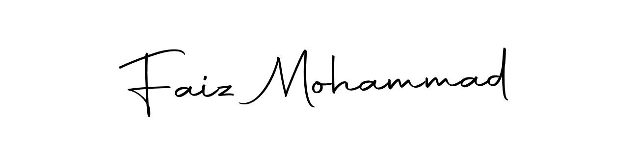 Make a short Faiz Mohammad signature style. Manage your documents anywhere anytime using Autography-DOLnW. Create and add eSignatures, submit forms, share and send files easily. Faiz Mohammad signature style 10 images and pictures png