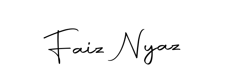 How to make Faiz Nyaz signature? Autography-DOLnW is a professional autograph style. Create handwritten signature for Faiz Nyaz name. Faiz Nyaz signature style 10 images and pictures png