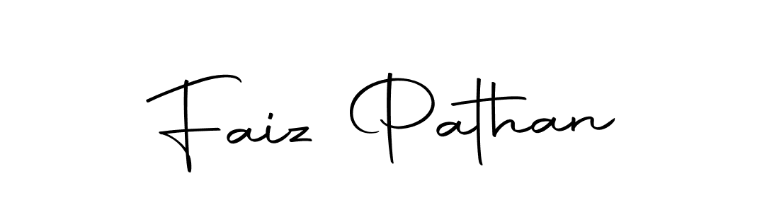 The best way (Autography-DOLnW) to make a short signature is to pick only two or three words in your name. The name Faiz Pathan include a total of six letters. For converting this name. Faiz Pathan signature style 10 images and pictures png