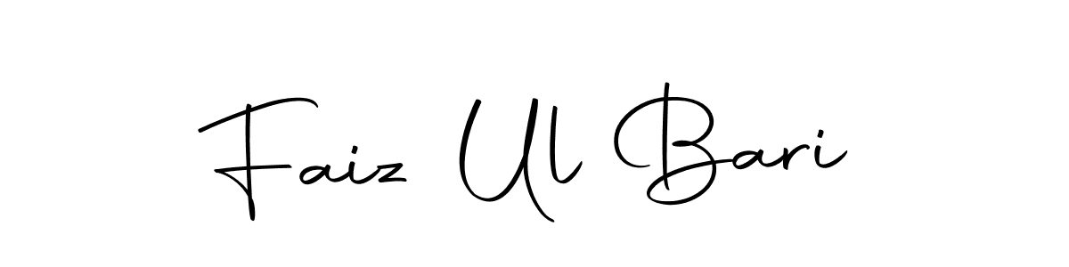 Faiz Ul Bari stylish signature style. Best Handwritten Sign (Autography-DOLnW) for my name. Handwritten Signature Collection Ideas for my name Faiz Ul Bari. Faiz Ul Bari signature style 10 images and pictures png
