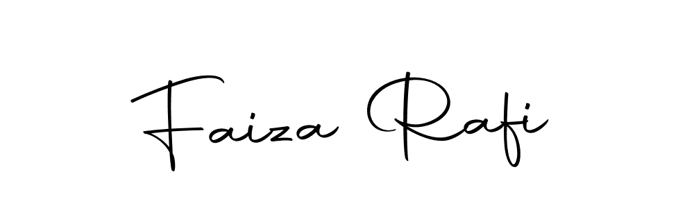 How to make Faiza Rafi signature? Autography-DOLnW is a professional autograph style. Create handwritten signature for Faiza Rafi name. Faiza Rafi signature style 10 images and pictures png