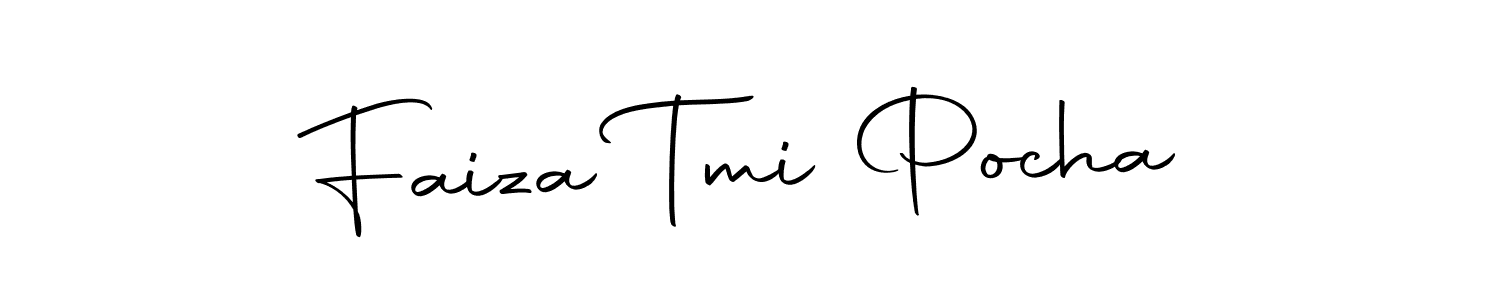 Here are the top 10 professional signature styles for the name Faiza Tmi Pocha. These are the best autograph styles you can use for your name. Faiza Tmi Pocha signature style 10 images and pictures png