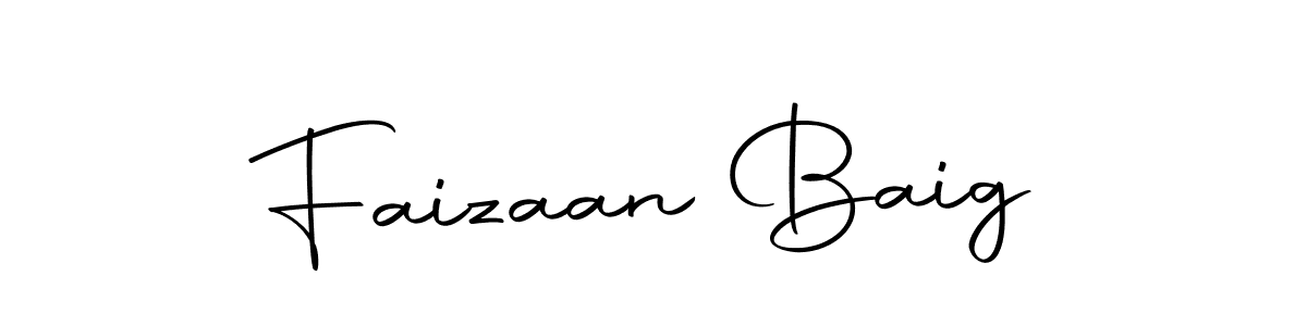 You can use this online signature creator to create a handwritten signature for the name Faizaan Baig. This is the best online autograph maker. Faizaan Baig signature style 10 images and pictures png