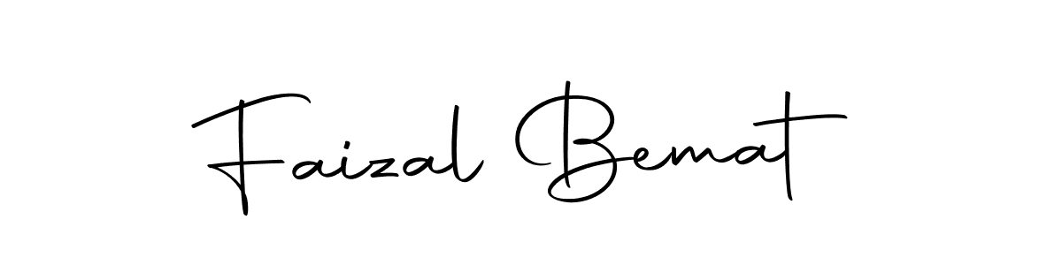 Faizal Bemat stylish signature style. Best Handwritten Sign (Autography-DOLnW) for my name. Handwritten Signature Collection Ideas for my name Faizal Bemat. Faizal Bemat signature style 10 images and pictures png