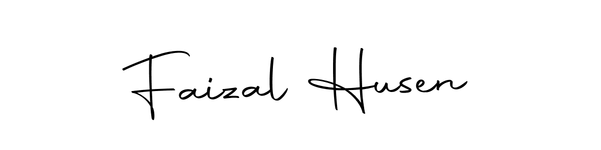 Design your own signature with our free online signature maker. With this signature software, you can create a handwritten (Autography-DOLnW) signature for name Faizal Husen. Faizal Husen signature style 10 images and pictures png