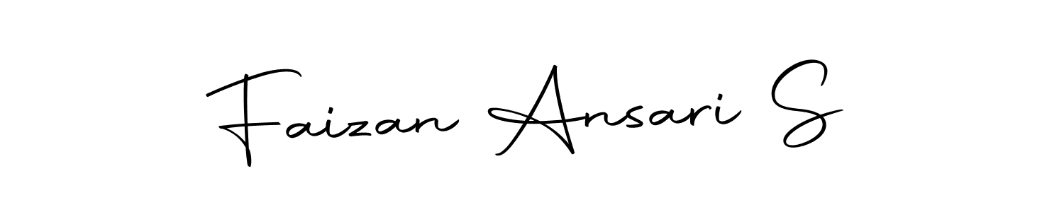 How to make Faizan Ansari S signature? Autography-DOLnW is a professional autograph style. Create handwritten signature for Faizan Ansari S name. Faizan Ansari S signature style 10 images and pictures png