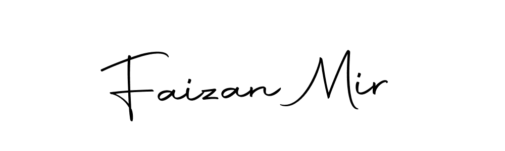 Use a signature maker to create a handwritten signature online. With this signature software, you can design (Autography-DOLnW) your own signature for name Faizan Mir. Faizan Mir signature style 10 images and pictures png