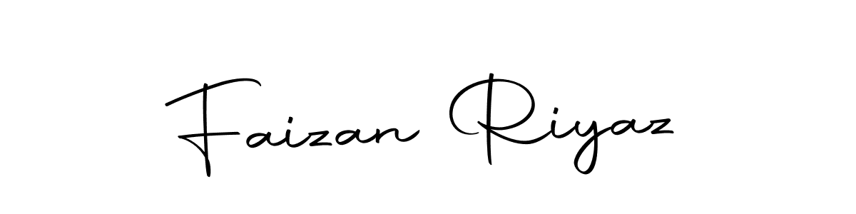 Design your own signature with our free online signature maker. With this signature software, you can create a handwritten (Autography-DOLnW) signature for name Faizan Riyaz. Faizan Riyaz signature style 10 images and pictures png