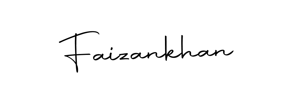 Use a signature maker to create a handwritten signature online. With this signature software, you can design (Autography-DOLnW) your own signature for name Faizankhan. Faizankhan signature style 10 images and pictures png