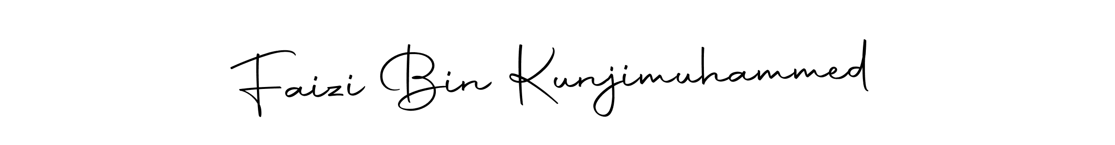 Create a beautiful signature design for name Faizi Bin Kunjimuhammed. With this signature (Autography-DOLnW) fonts, you can make a handwritten signature for free. Faizi Bin Kunjimuhammed signature style 10 images and pictures png