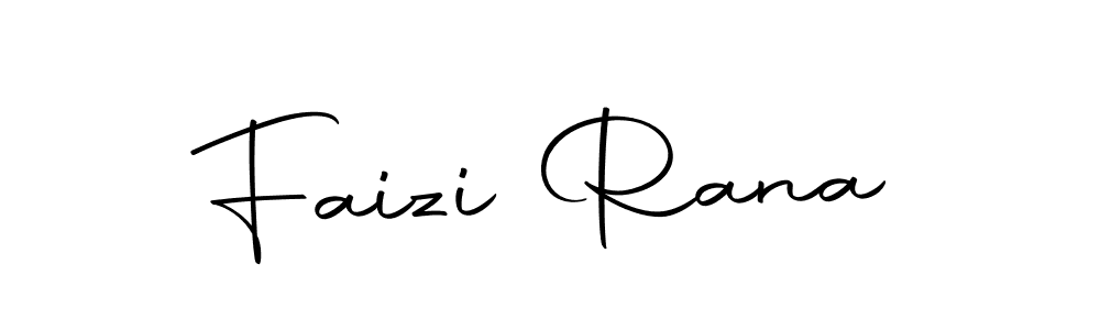 Also we have Faizi Rana name is the best signature style. Create professional handwritten signature collection using Autography-DOLnW autograph style. Faizi Rana signature style 10 images and pictures png