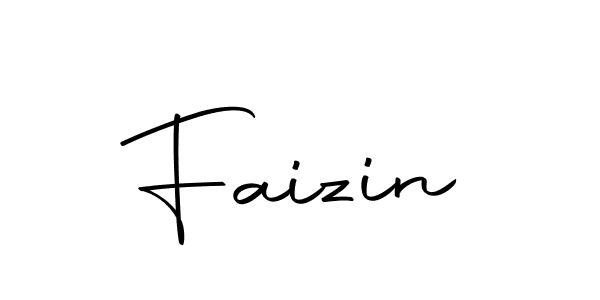 Make a beautiful signature design for name Faizin. Use this online signature maker to create a handwritten signature for free. Faizin signature style 10 images and pictures png