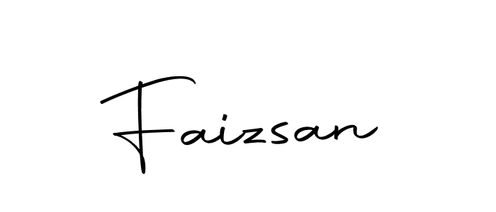 Create a beautiful signature design for name Faizsan. With this signature (Autography-DOLnW) fonts, you can make a handwritten signature for free. Faizsan signature style 10 images and pictures png