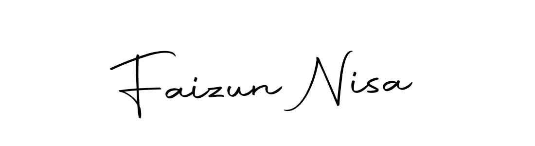 Make a short Faizun Nisa signature style. Manage your documents anywhere anytime using Autography-DOLnW. Create and add eSignatures, submit forms, share and send files easily. Faizun Nisa signature style 10 images and pictures png