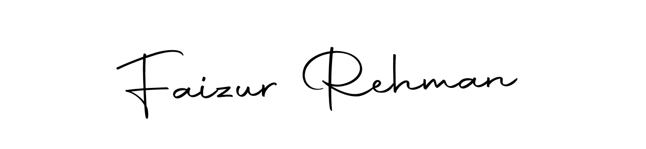 Create a beautiful signature design for name Faizur Rehman. With this signature (Autography-DOLnW) fonts, you can make a handwritten signature for free. Faizur Rehman signature style 10 images and pictures png