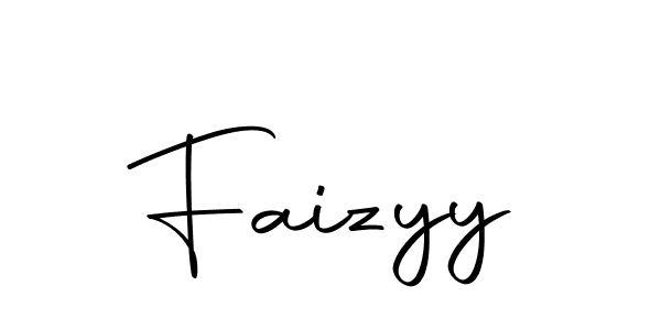 Create a beautiful signature design for name Faizyy. With this signature (Autography-DOLnW) fonts, you can make a handwritten signature for free. Faizyy signature style 10 images and pictures png