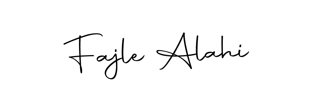 You should practise on your own different ways (Autography-DOLnW) to write your name (Fajle Alahi) in signature. don't let someone else do it for you. Fajle Alahi signature style 10 images and pictures png