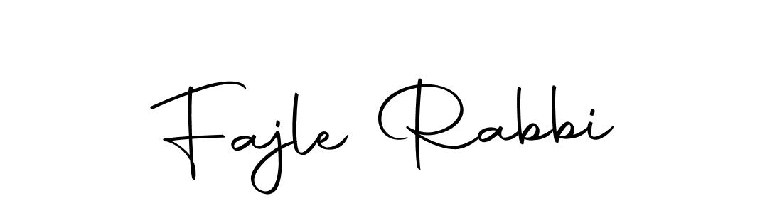 How to make Fajle Rabbi signature? Autography-DOLnW is a professional autograph style. Create handwritten signature for Fajle Rabbi name. Fajle Rabbi signature style 10 images and pictures png