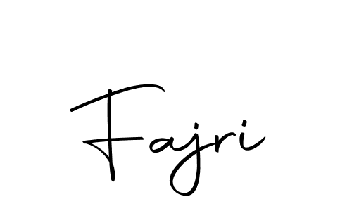 Fajri stylish signature style. Best Handwritten Sign (Autography-DOLnW) for my name. Handwritten Signature Collection Ideas for my name Fajri. Fajri signature style 10 images and pictures png