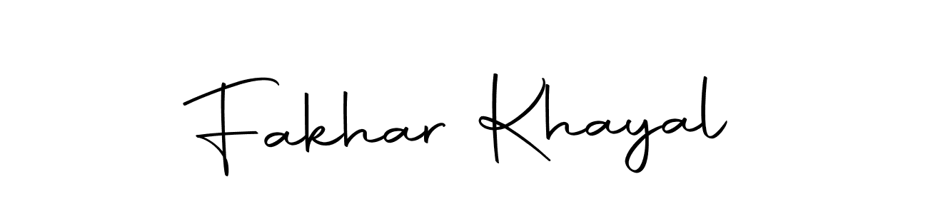 Autography-DOLnW is a professional signature style that is perfect for those who want to add a touch of class to their signature. It is also a great choice for those who want to make their signature more unique. Get Fakhar Khayal name to fancy signature for free. Fakhar Khayal signature style 10 images and pictures png