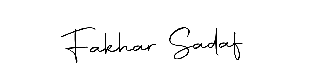 Similarly Autography-DOLnW is the best handwritten signature design. Signature creator online .You can use it as an online autograph creator for name Fakhar Sadaf. Fakhar Sadaf signature style 10 images and pictures png