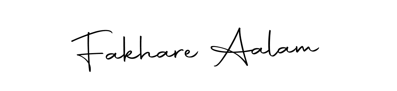 Also we have Fakhare Aalam name is the best signature style. Create professional handwritten signature collection using Autography-DOLnW autograph style. Fakhare Aalam signature style 10 images and pictures png