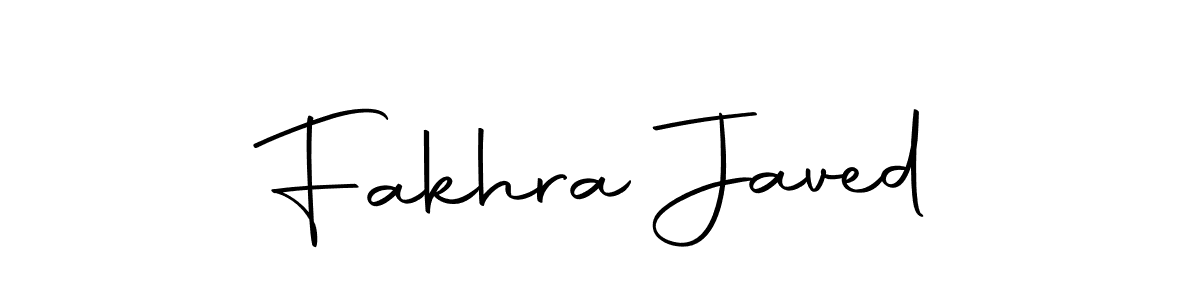 Use a signature maker to create a handwritten signature online. With this signature software, you can design (Autography-DOLnW) your own signature for name Fakhra Javed. Fakhra Javed signature style 10 images and pictures png